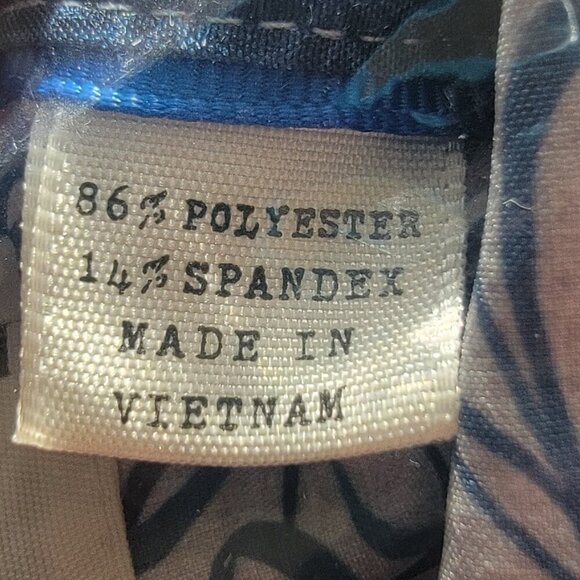 NWT Con.struct Shirt Short Sleeve Button Down Shirt - Size S, Blue Floral - Picture 9 of 9